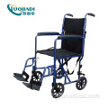 fauteuil roulant de transport manuel orthopédique pliable en aluminium